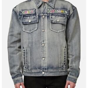 Wesco Trucker Jacket Unisex  Guilty Pleasures Denim  Jacket